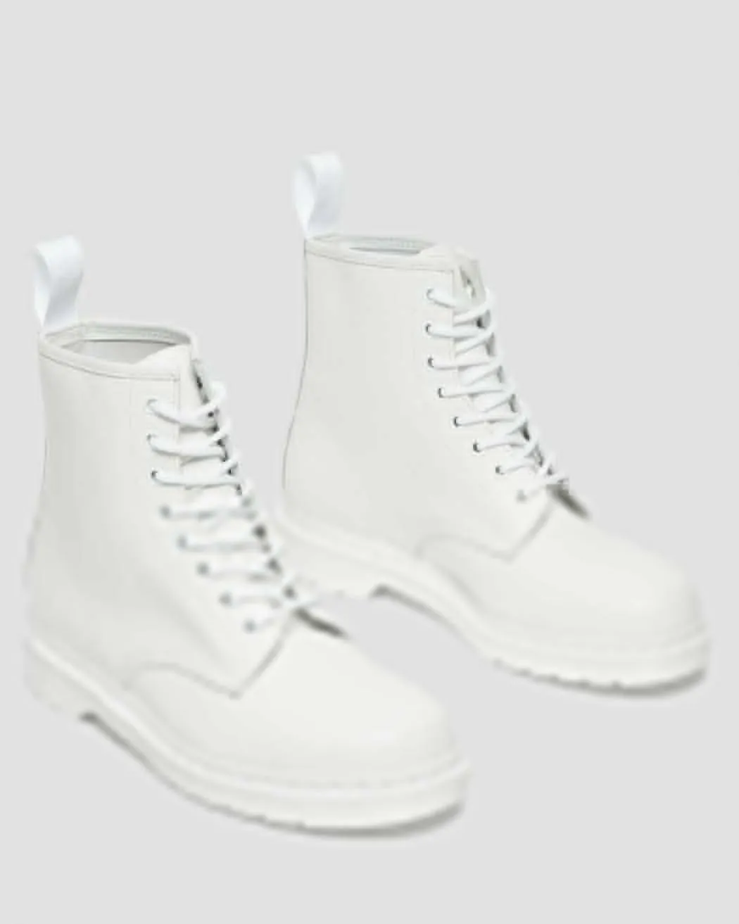 1460 Mono White Smooth Boot