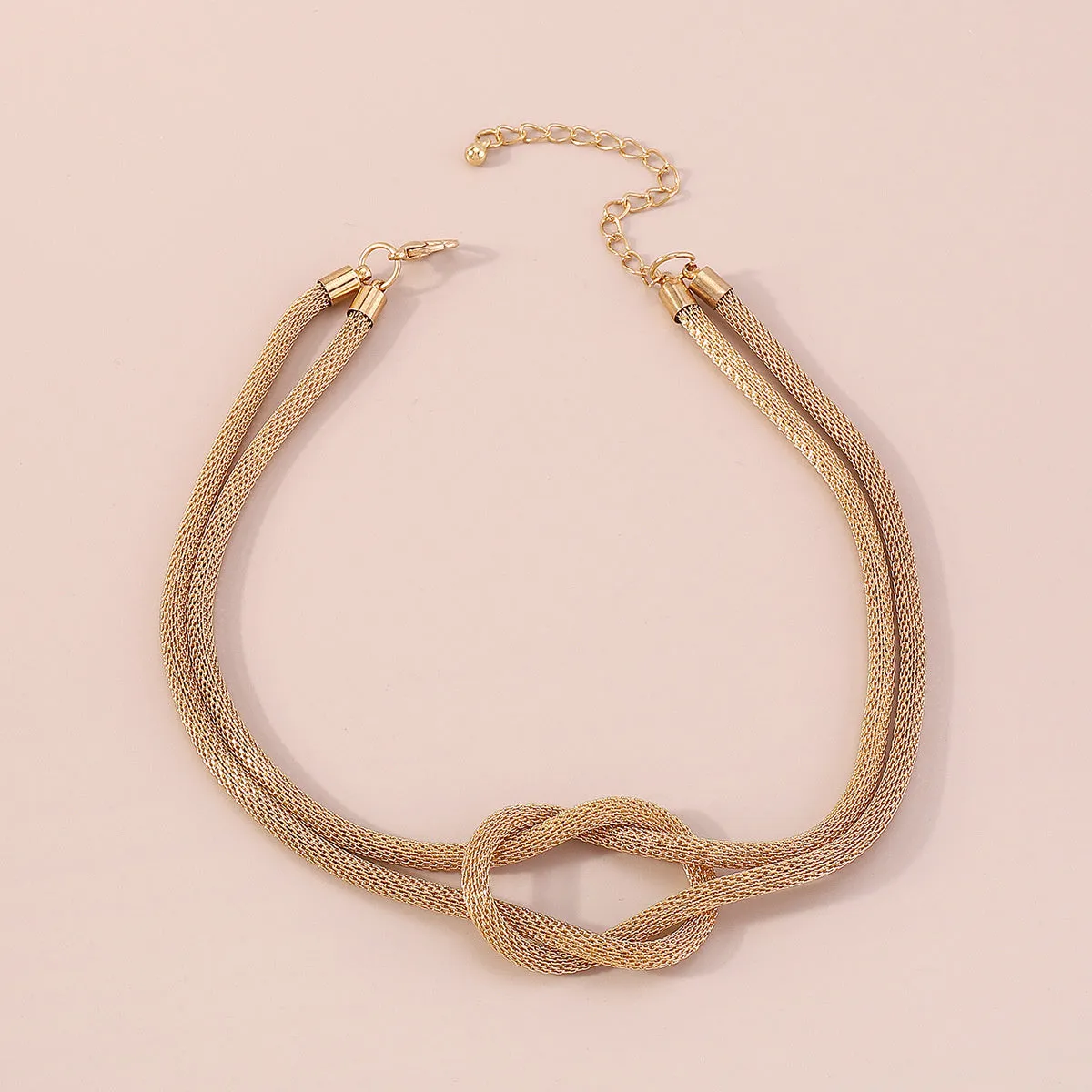 18K Gold-Plated Snake Chain Layered Necklace