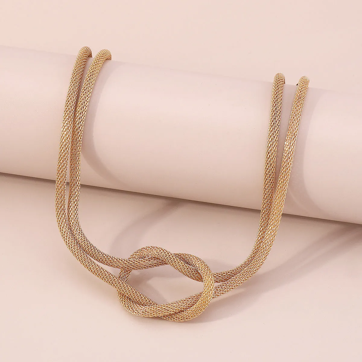 18K Gold-Plated Snake Chain Layered Necklace
