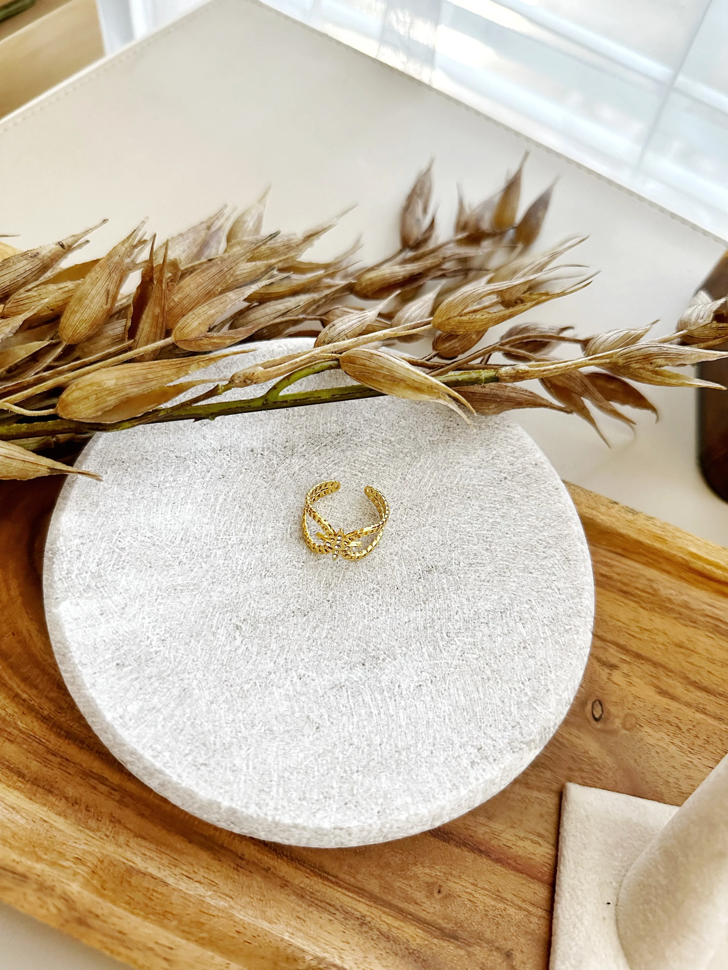 8382JR - Irina Gold Filled Adjustable Ring