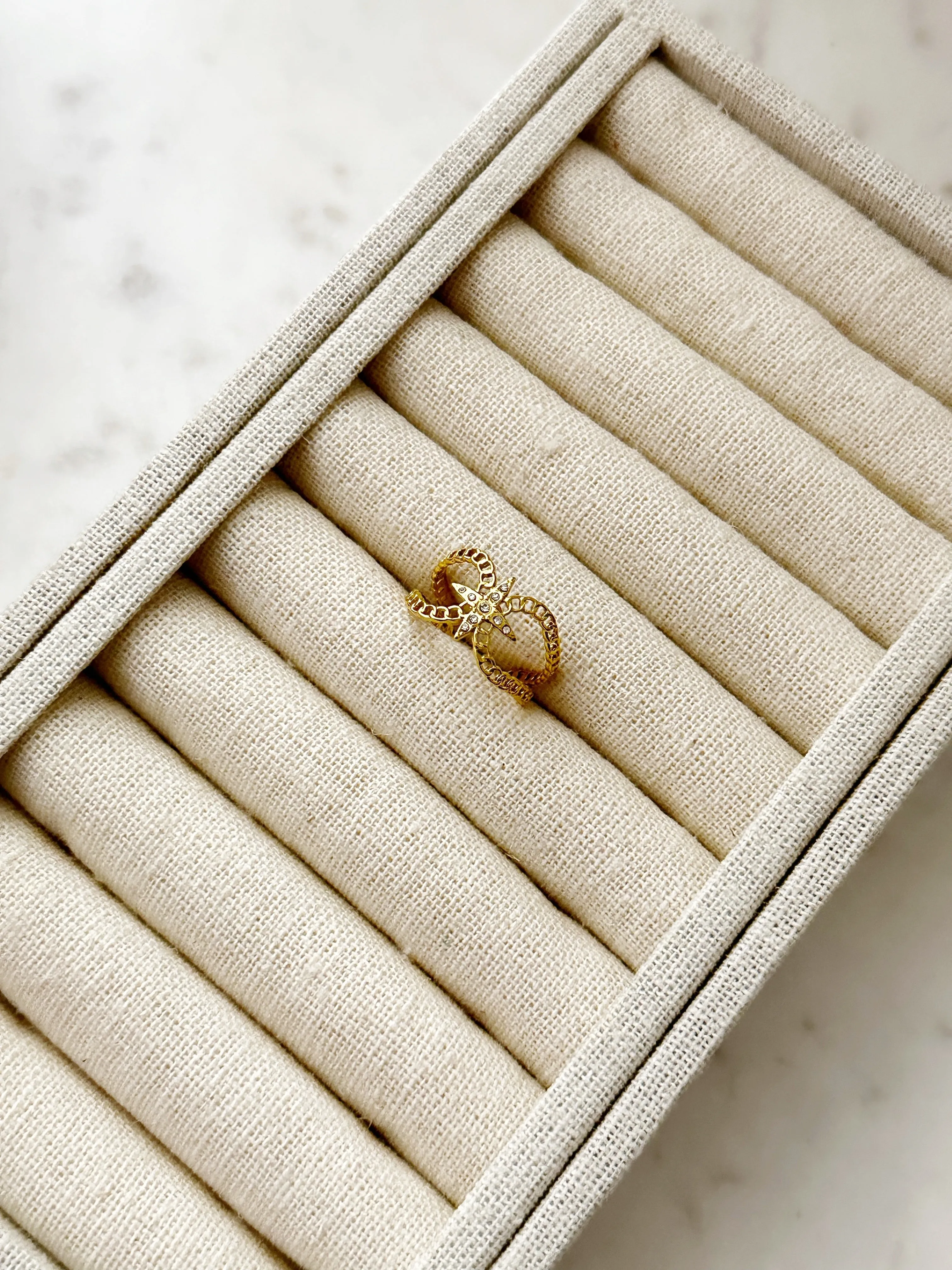 8382JR - Irina Gold Filled Adjustable Ring