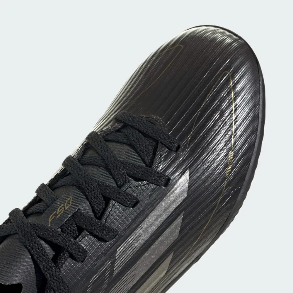 ADIDAS F50 LEAGUE TF J     CBLACK/IRONMT/GOLDMT