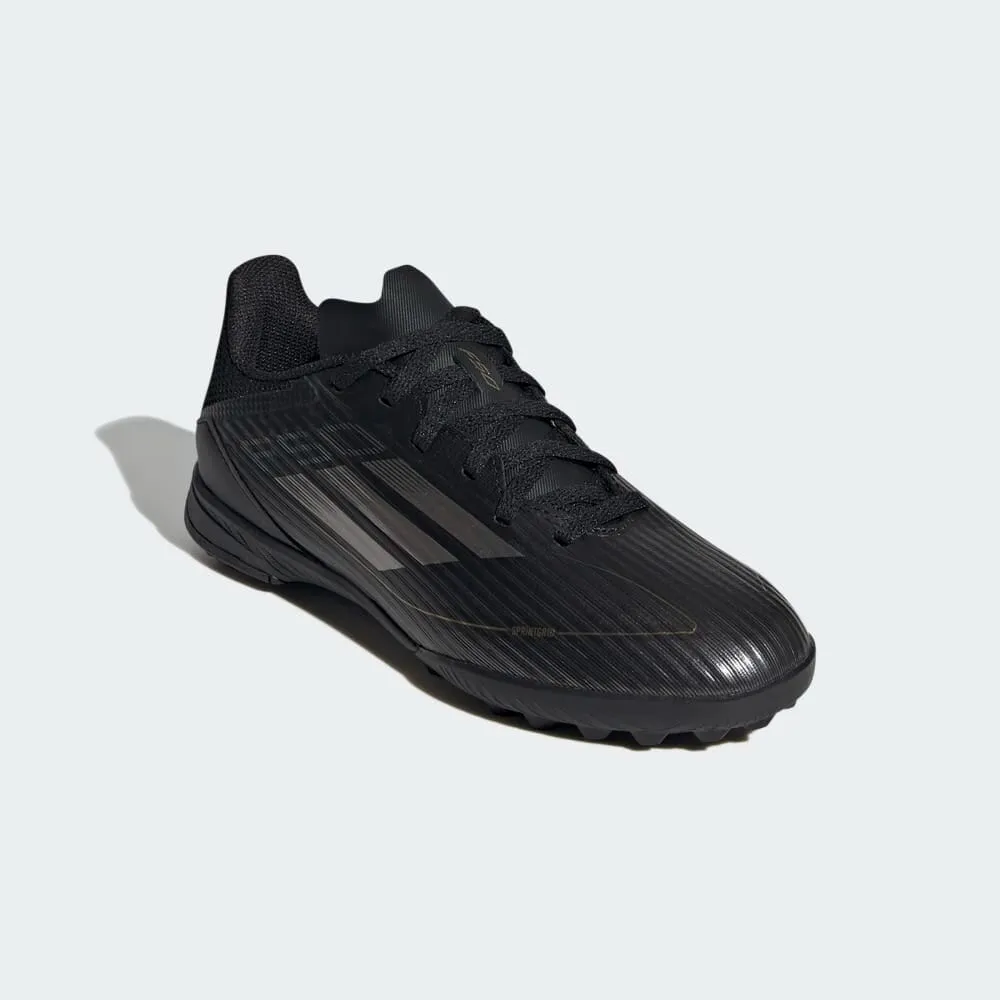 ADIDAS F50 LEAGUE TF J     CBLACK/IRONMT/GOLDMT