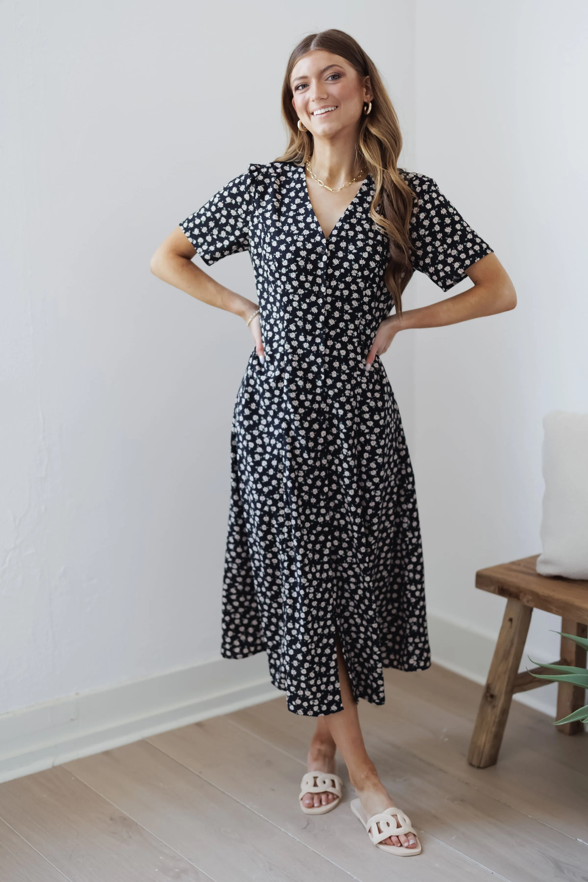All Yours Floral Dress