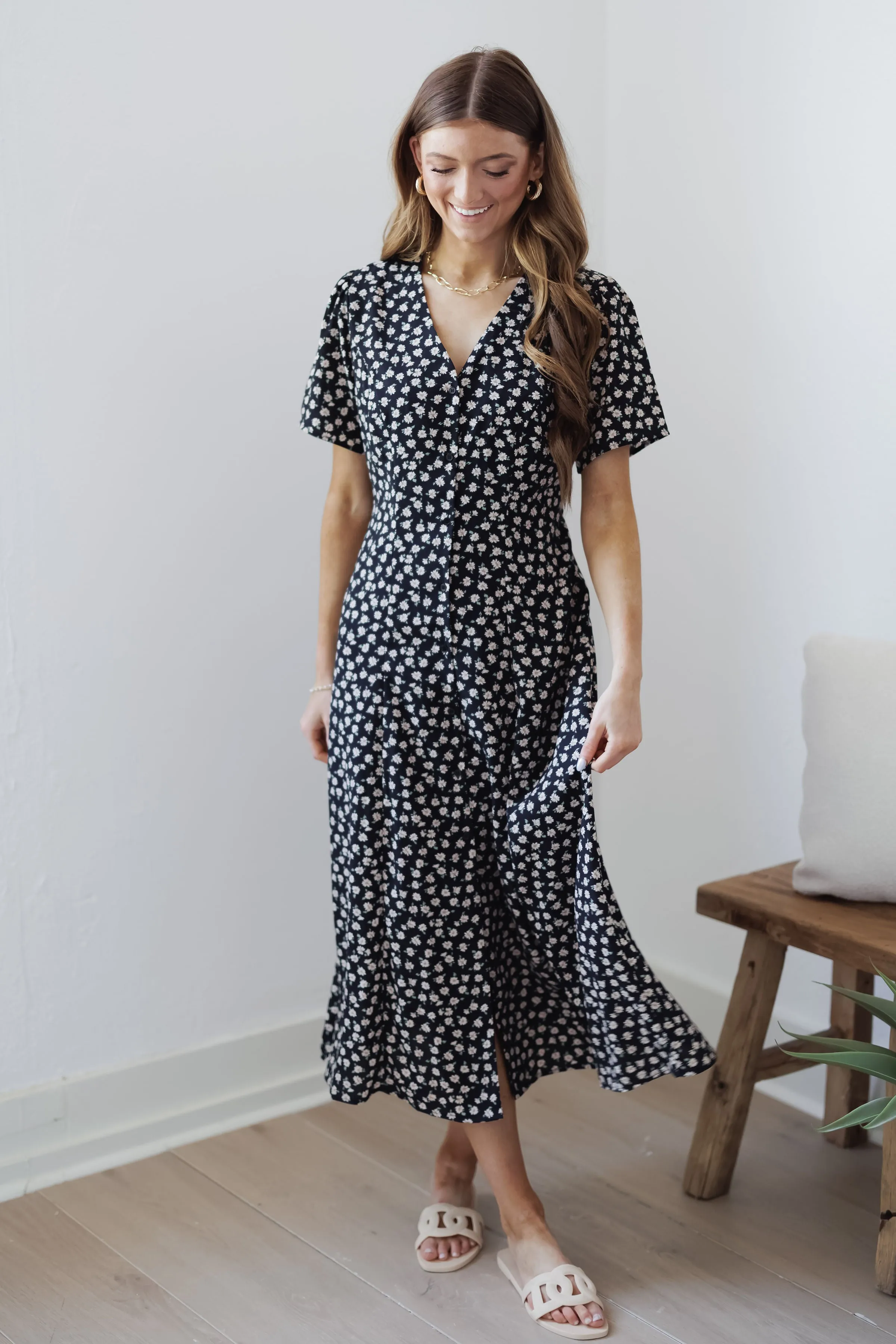 All Yours Floral Dress