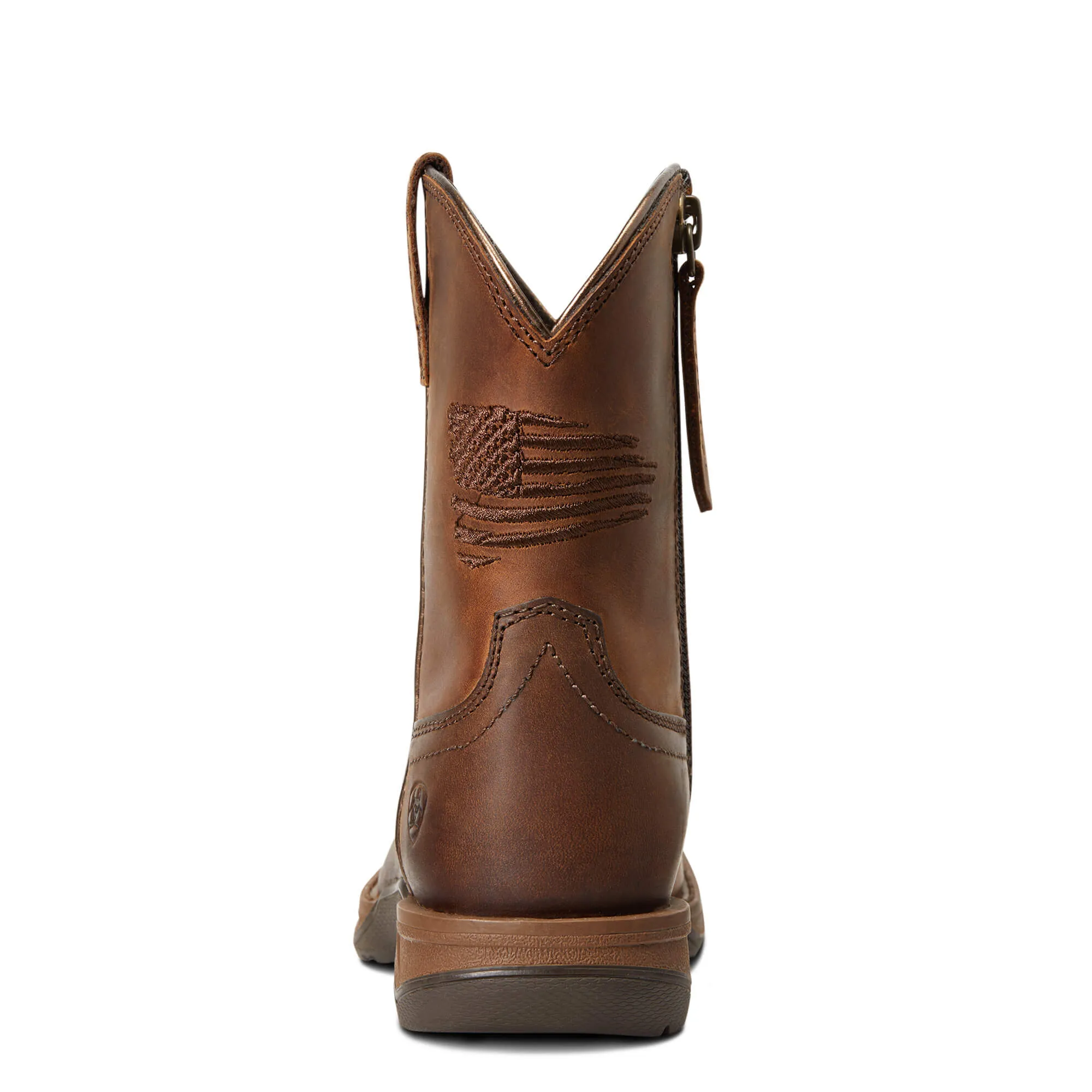 Ariat Kids Anthem Patriot Boot - Distressed Brown