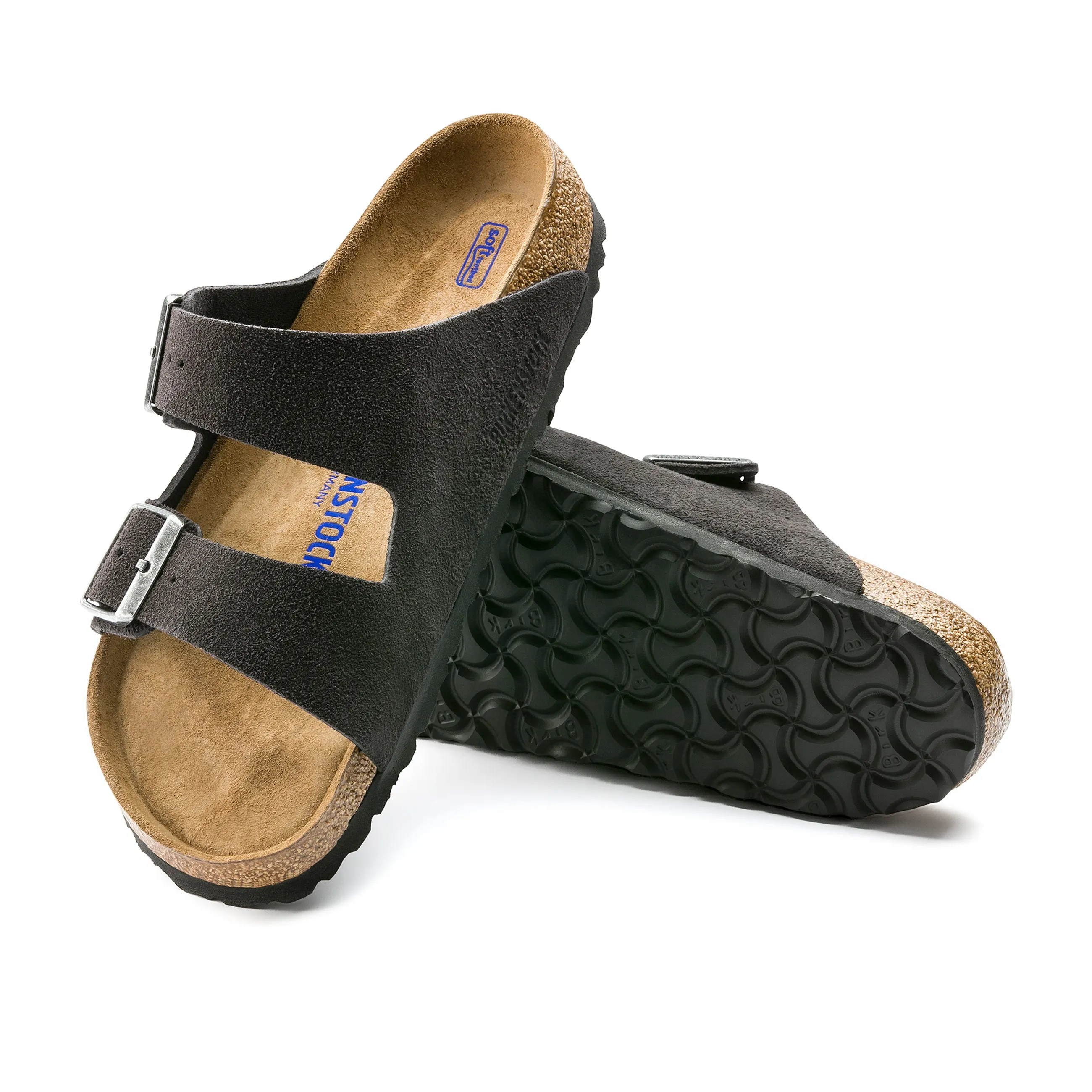 Arizona SFB Velvet Grey Suede Leather