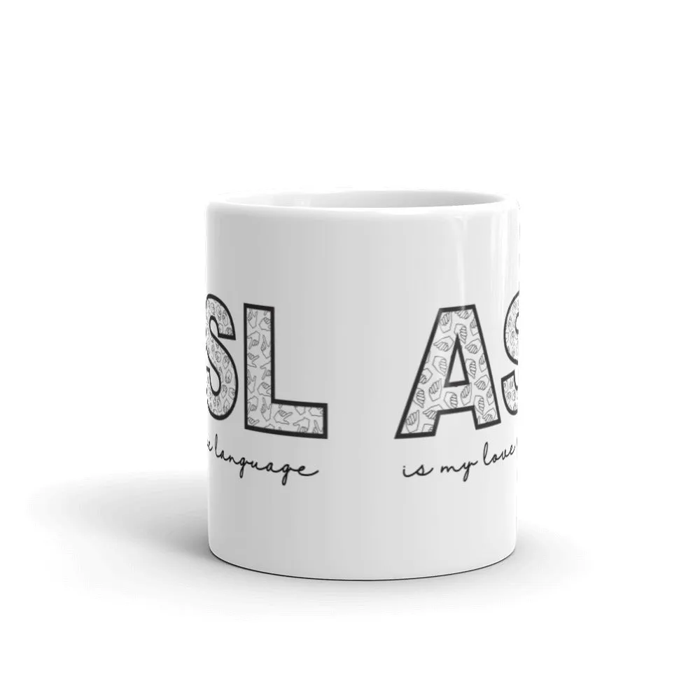 ASL is my Love Language Mug