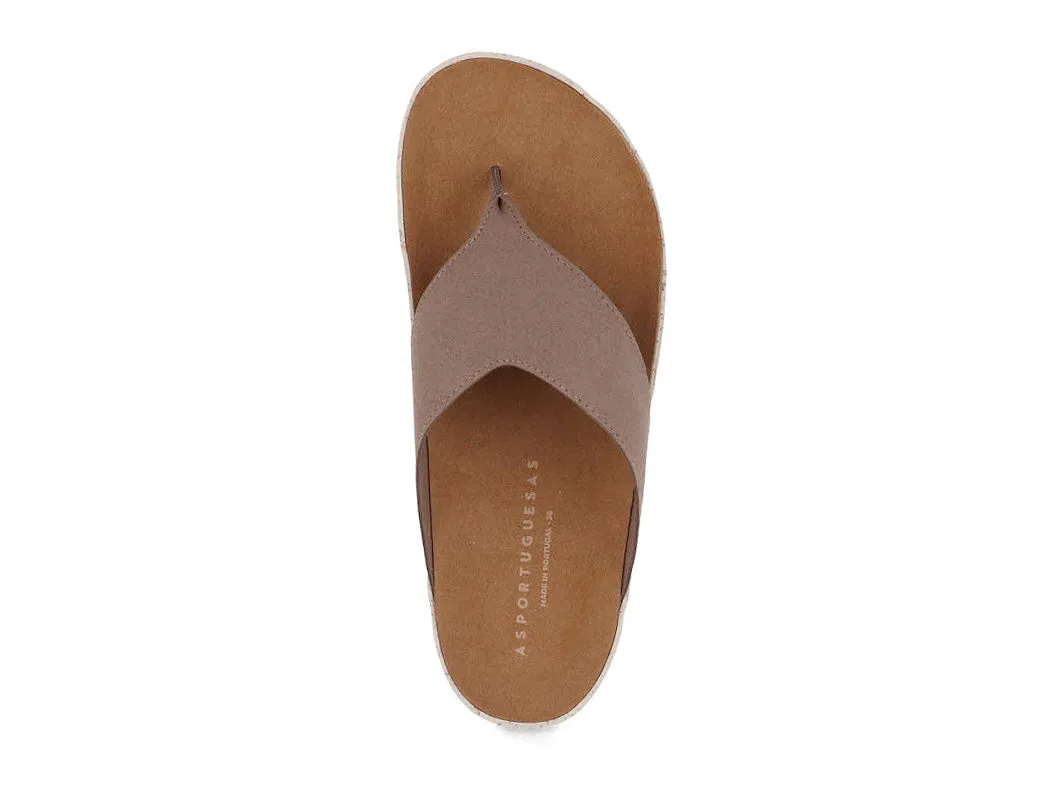 ASPORTUGUESAS Women Sandals 'City Line Cami', taupe