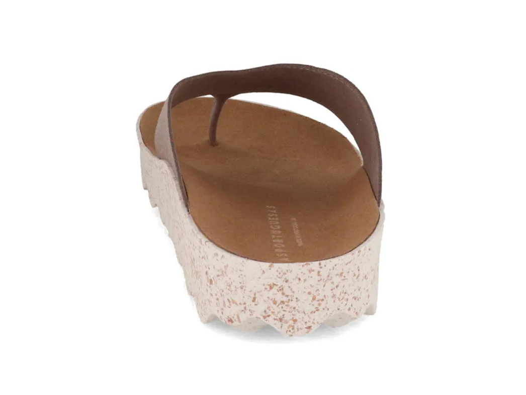ASPORTUGUESAS Women Sandals 'City Line Cami', taupe