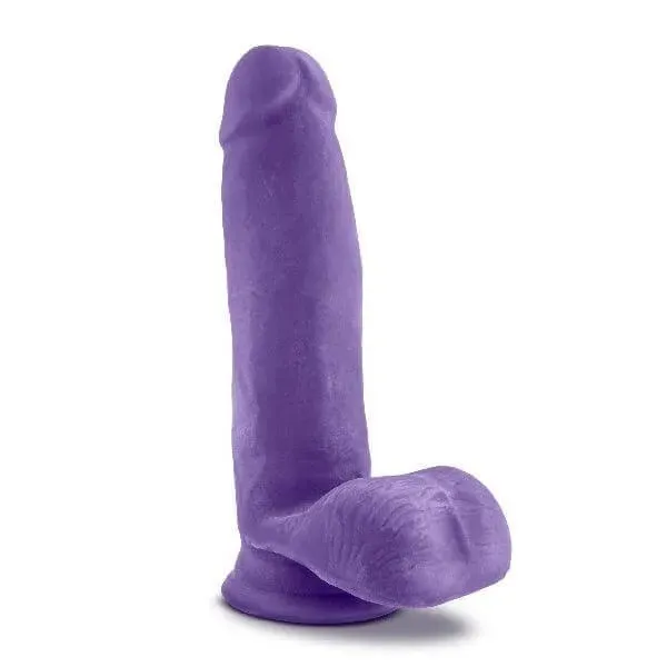Au Natural Bold Pleaser 7in Dildo Purple