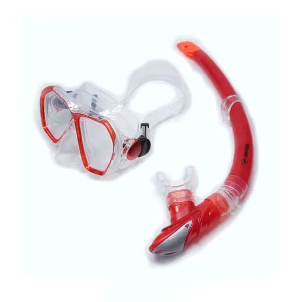 Beuchat - Set Duo   500 Mask /Snorkel - Red SALE