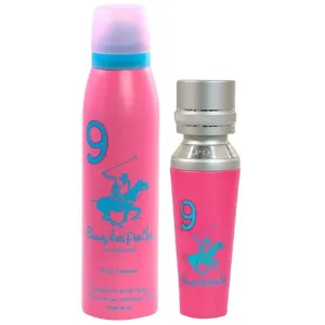 Beverly Hills Polo Club 9 Sport Pour Femme Gift Set 100ml EDP   150ml Deo Spy