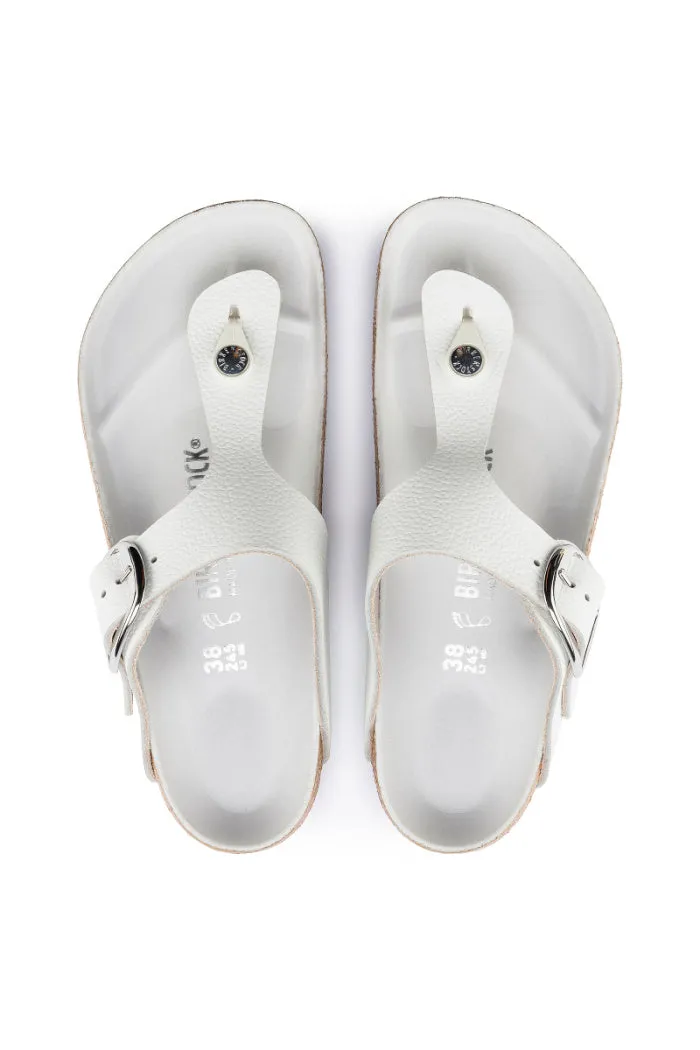 Birkenstock Gizeh Big Buckle Regular Width in White