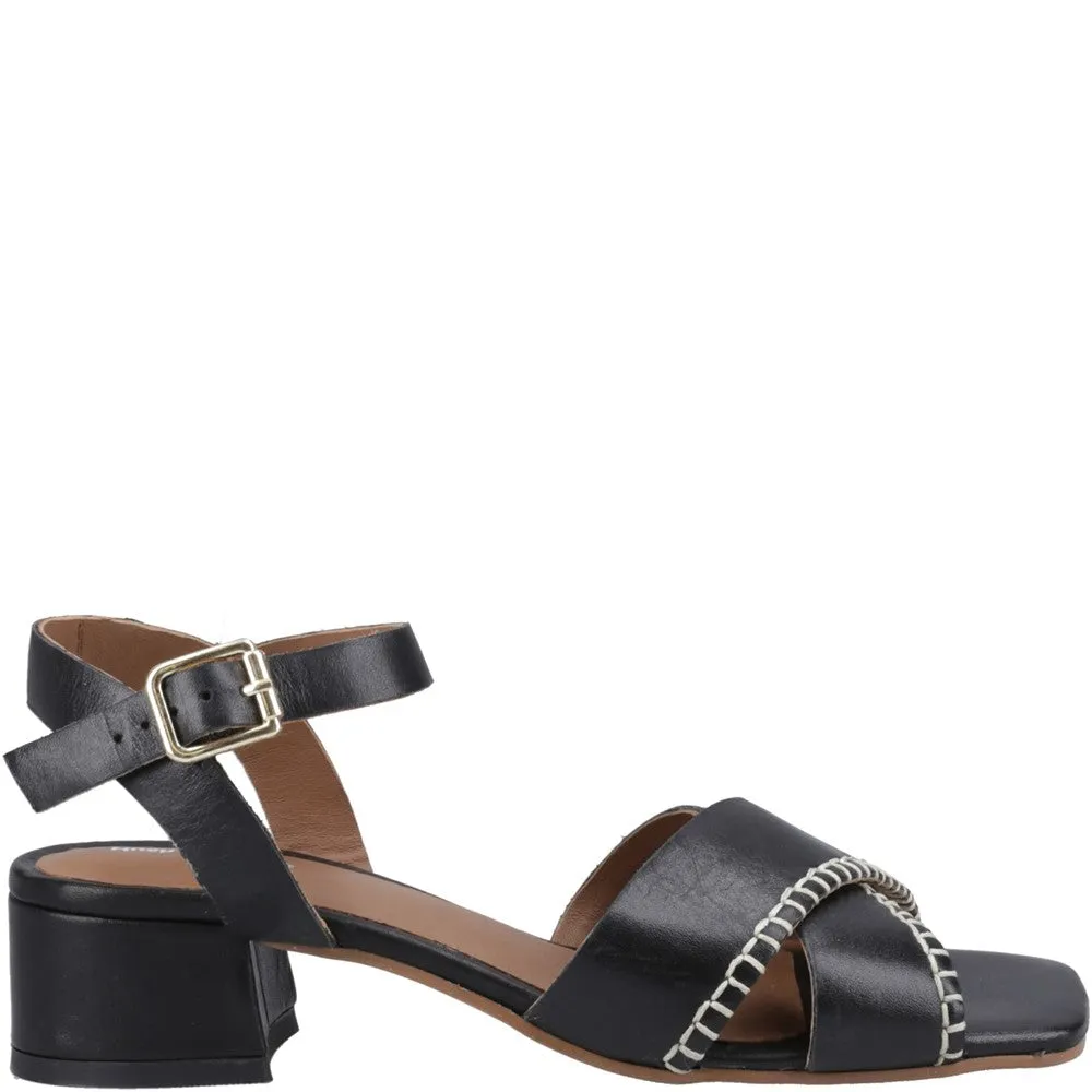 Black Lyla Heeled Sandals