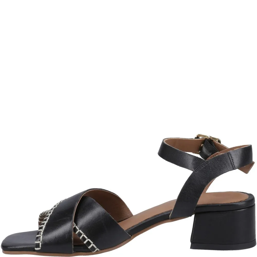 Black Lyla Heeled Sandals
