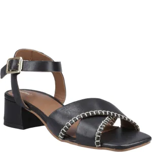 Black Lyla Heeled Sandals