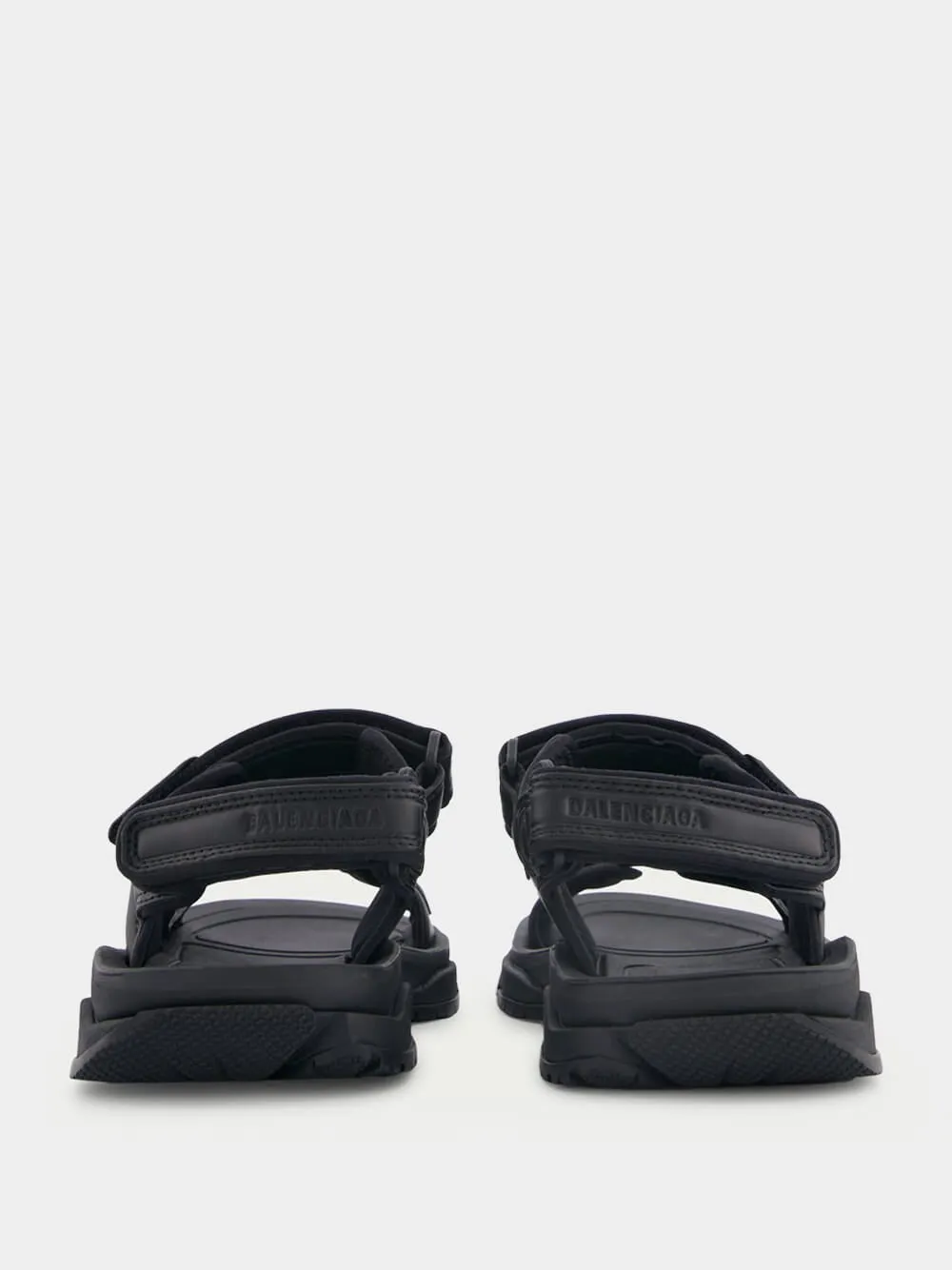 Black Tourist Sandals