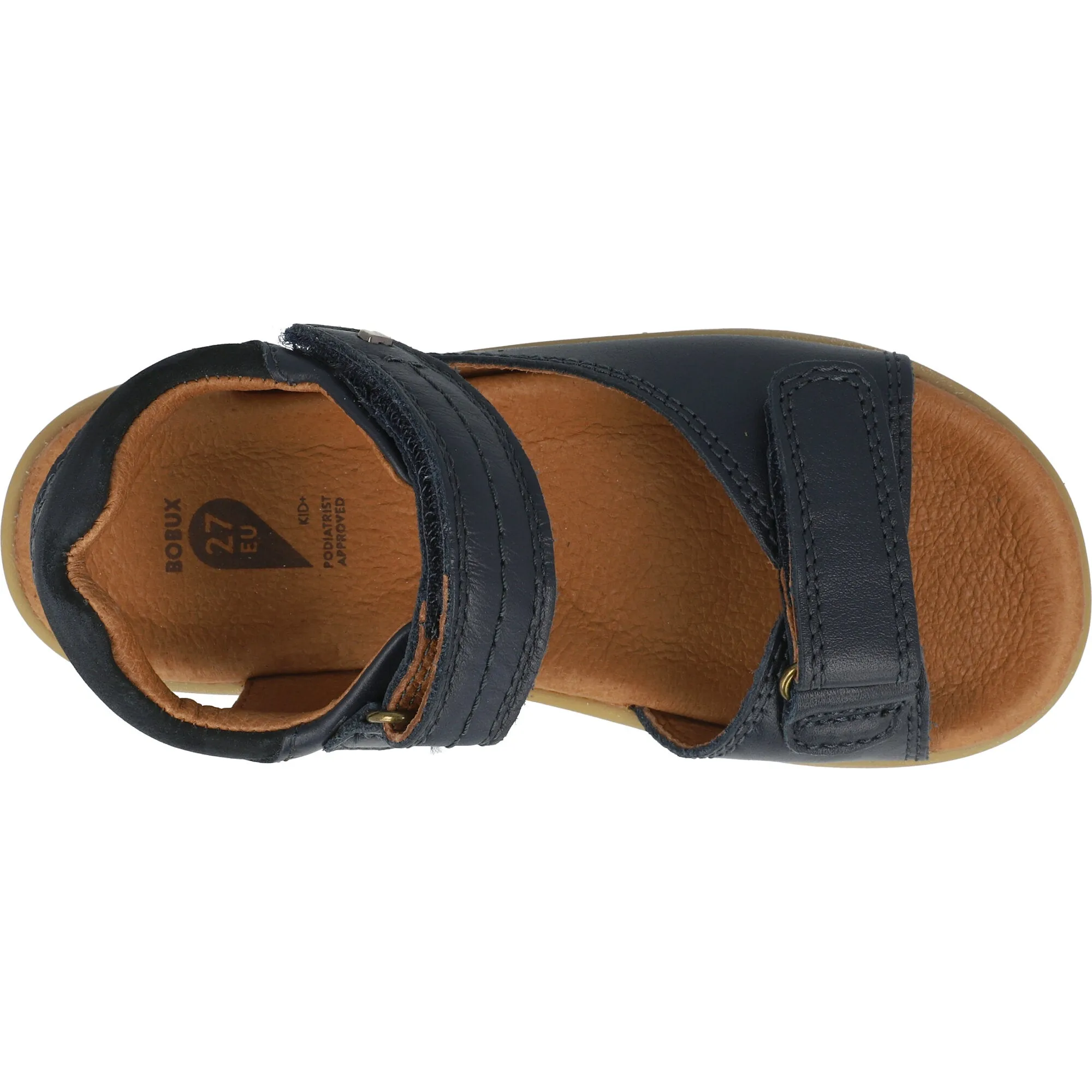 Bobux Driftwood Navy Kid Sandals