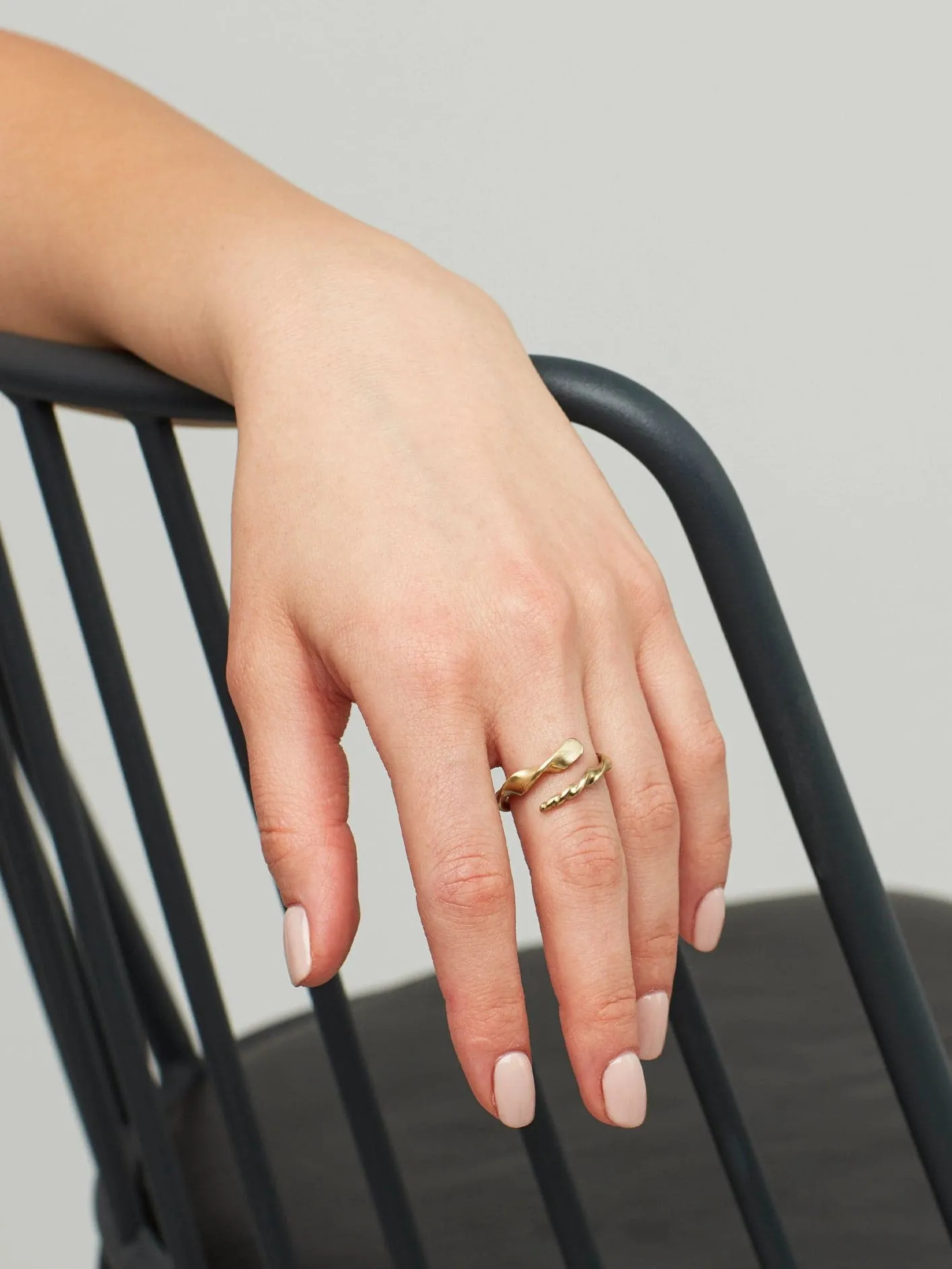 Bold  Burma Ring - Gold