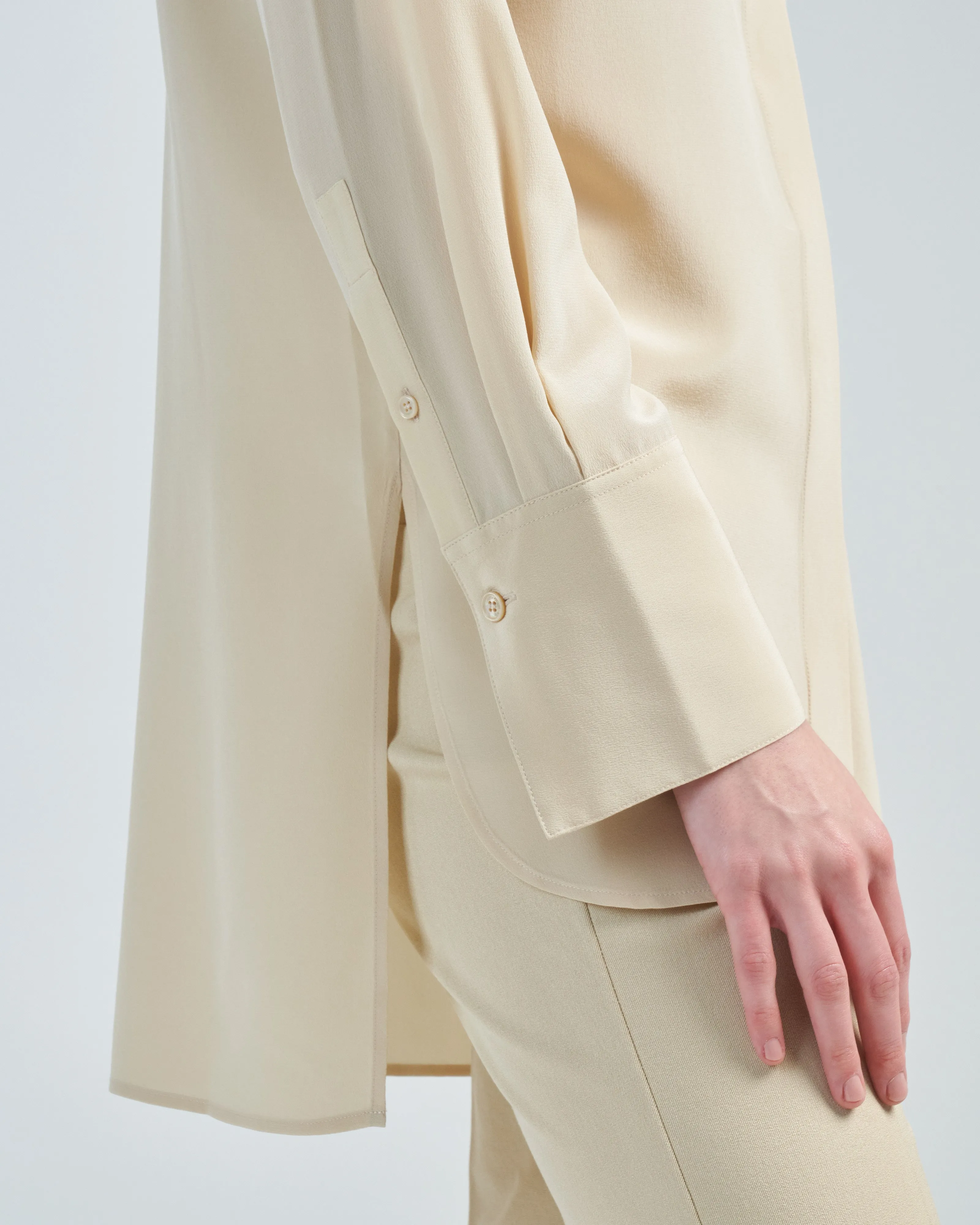 bold crepe blouse