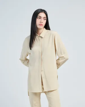 bold crepe blouse