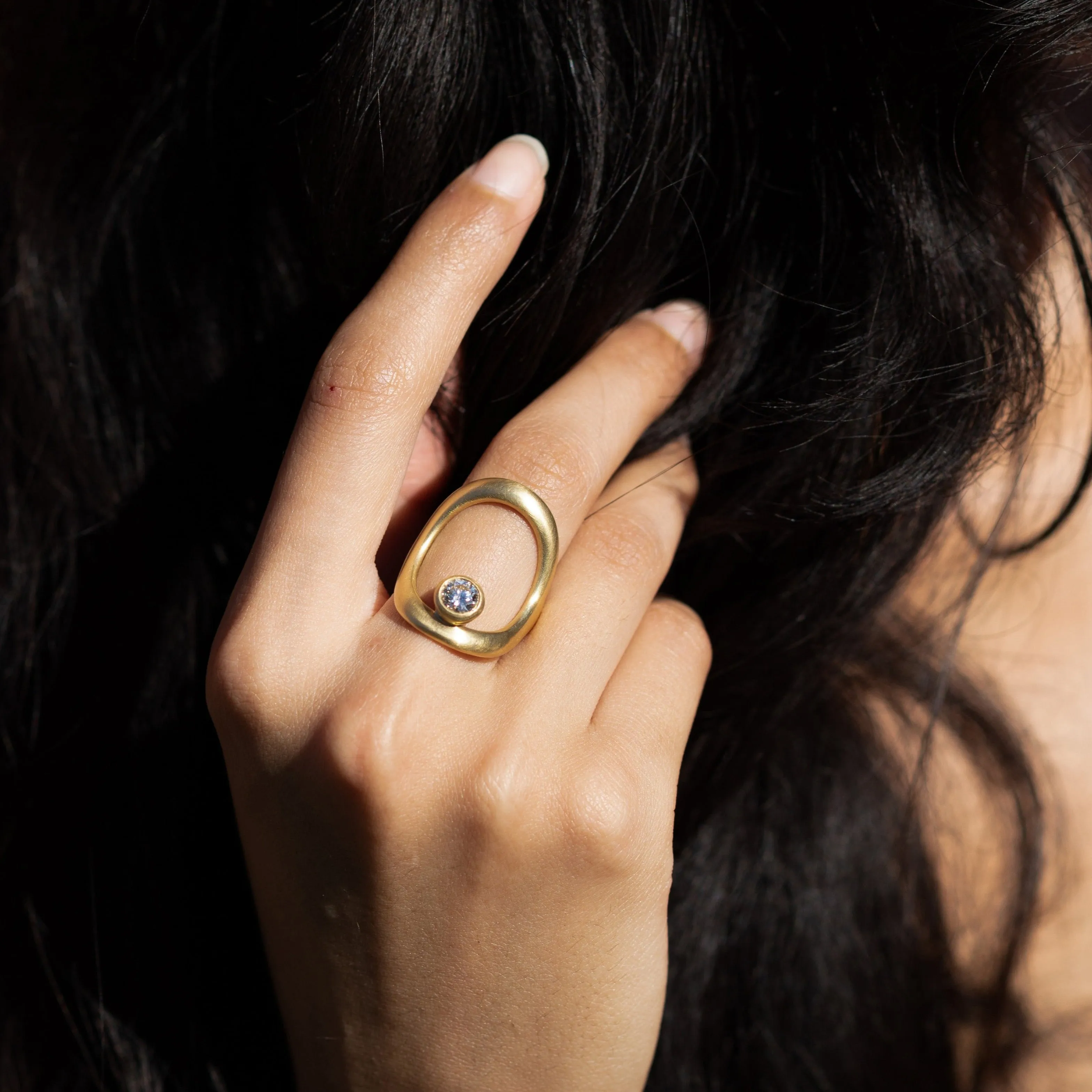 Bold Diamond Continuity Ring