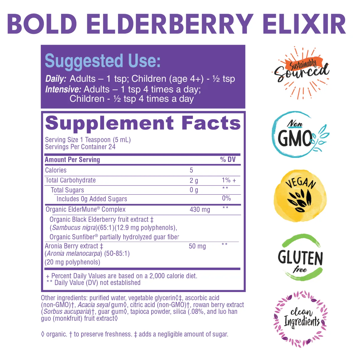 Bold Elderberry Elixir