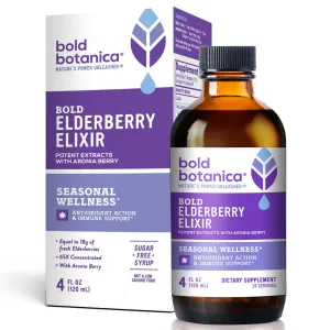 Bold Elderberry Elixir