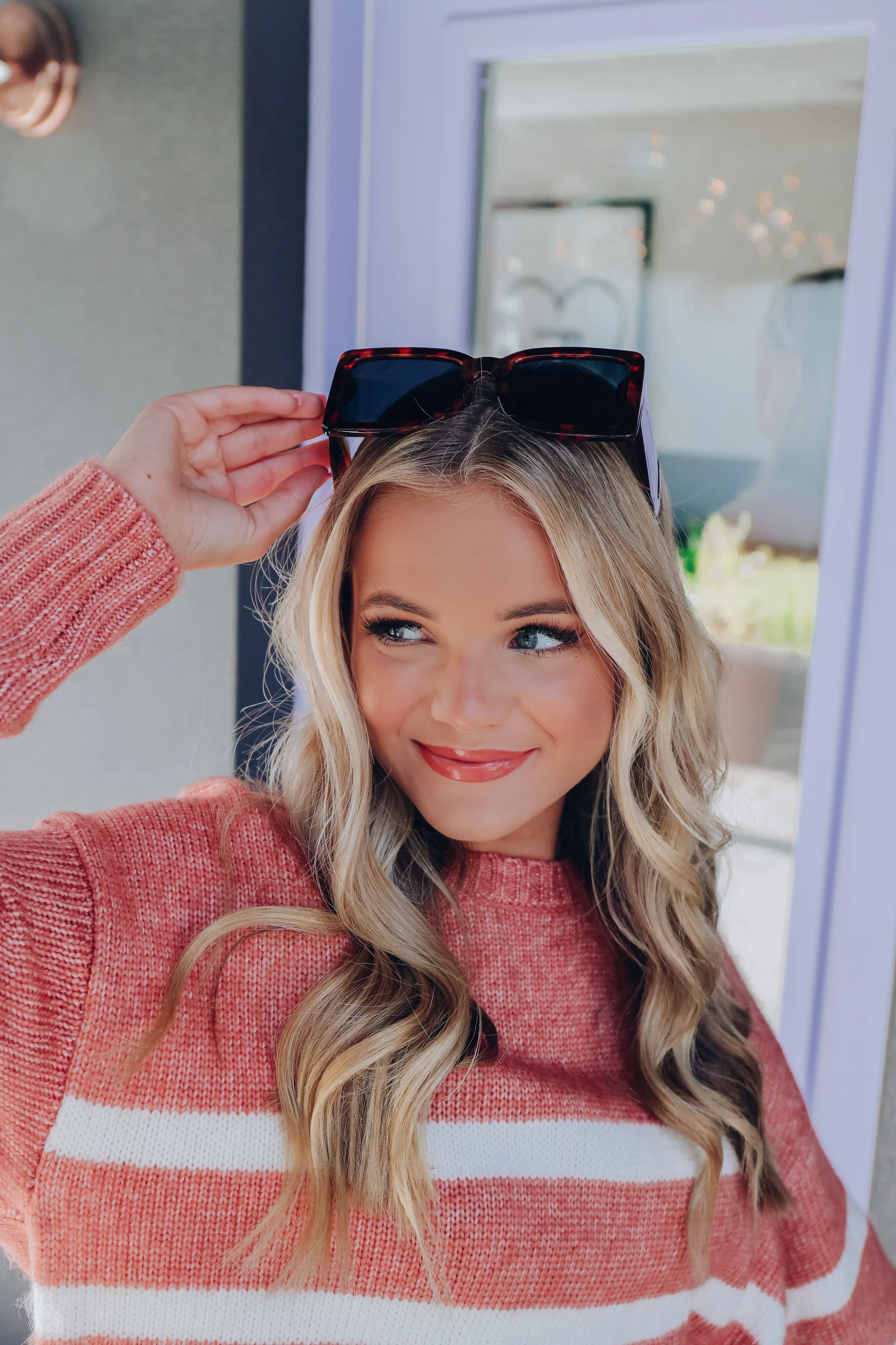 Bold Oversized Square Sunglasses - Tortoise