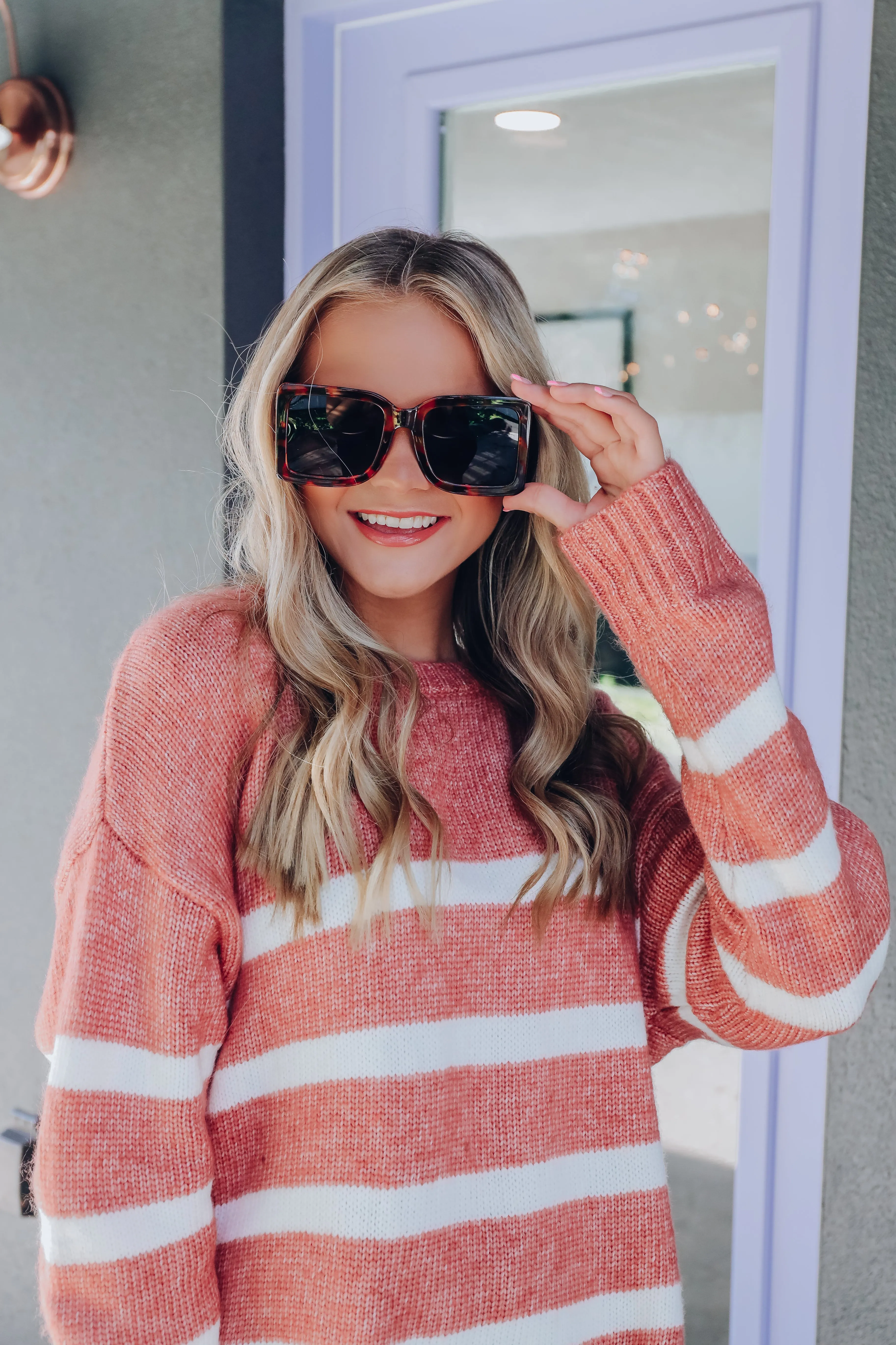 Bold Oversized Square Sunglasses - Tortoise