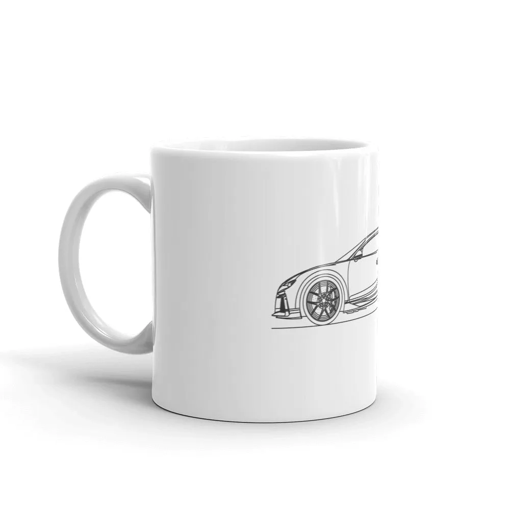 Bugatti Chiron Pur Sport Silhouette Mug