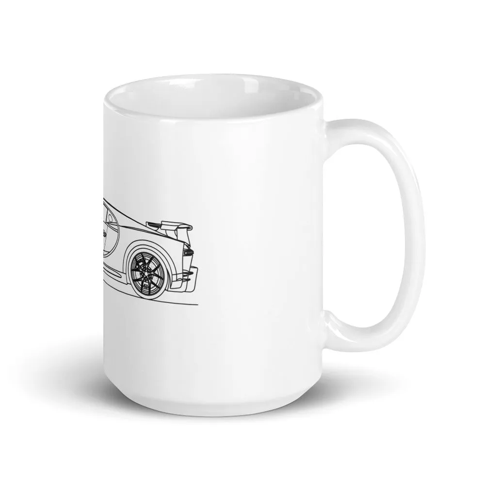 Bugatti Chiron Pur Sport Silhouette Mug