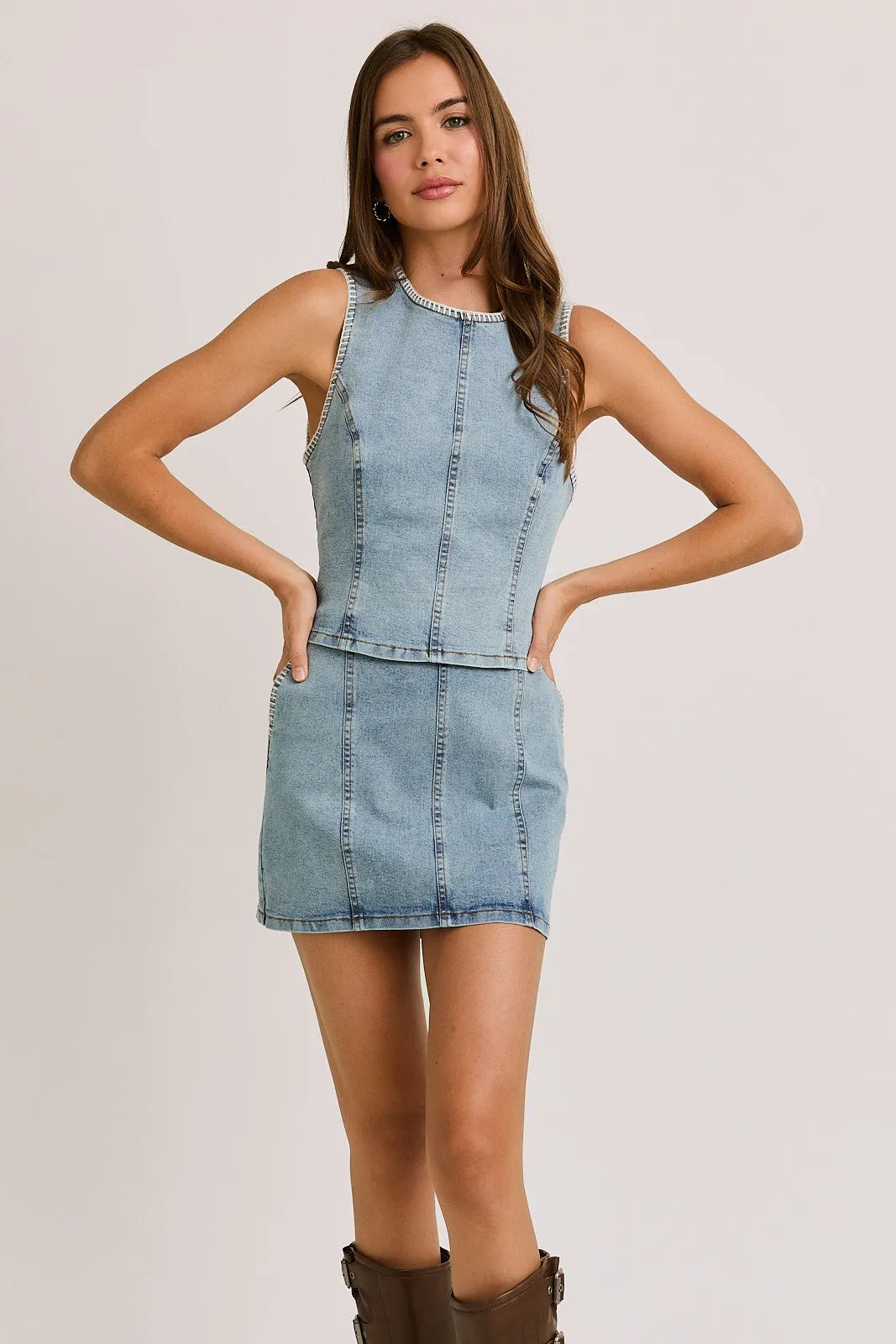 Calling Perfection Denim Set