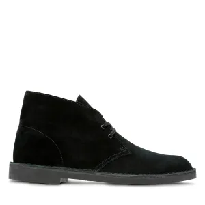 Clarks Mens Bushacre 2 Boots Black Suede