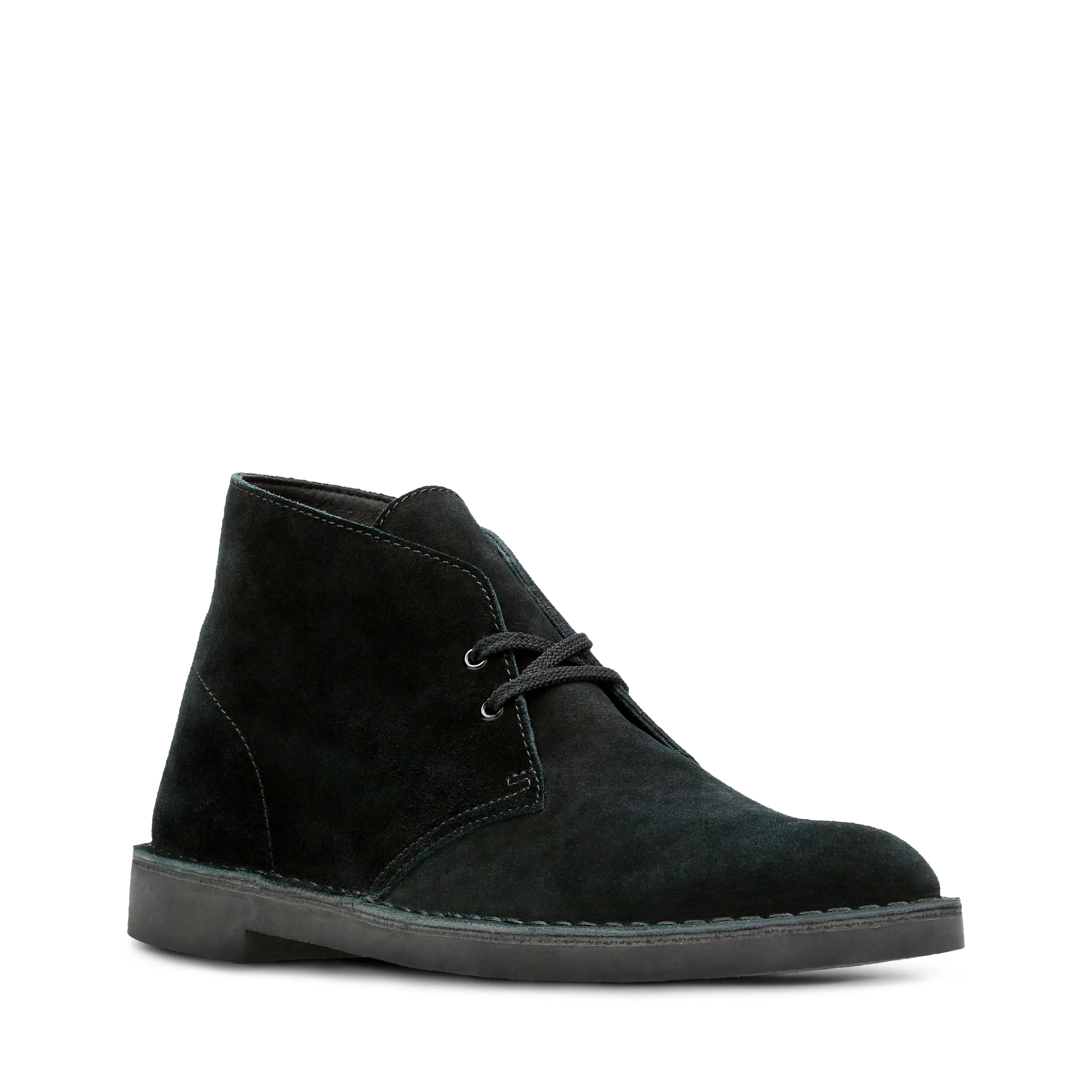 Clarks Mens Bushacre 2 Boots Black Suede