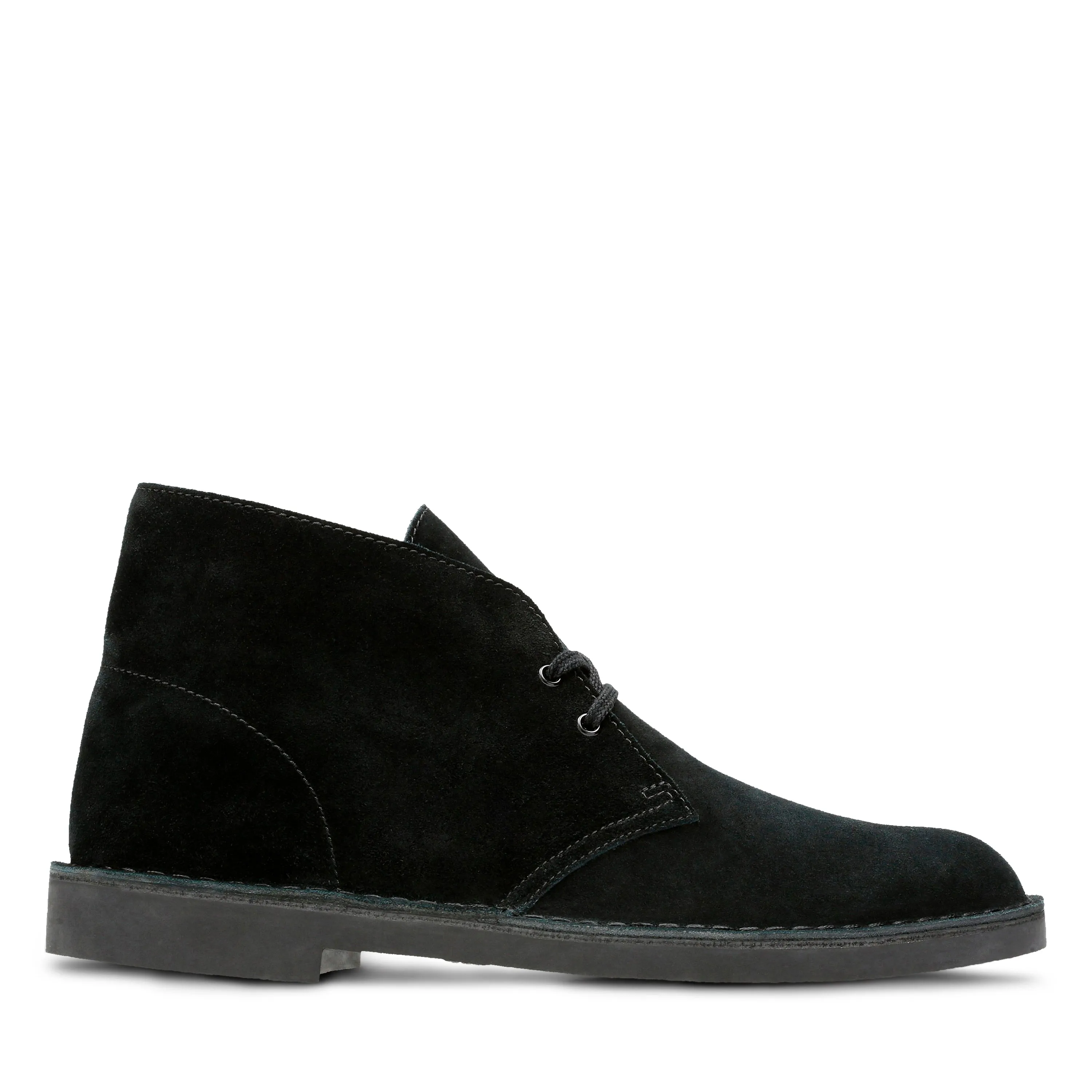 Clarks Mens Bushacre 2 Boots Black Suede