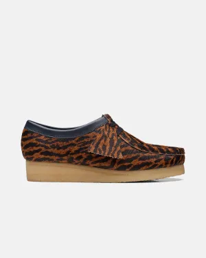 CLARKS ORIGINALS WOMENS WALLABEE SHOES TORTOISESHELL