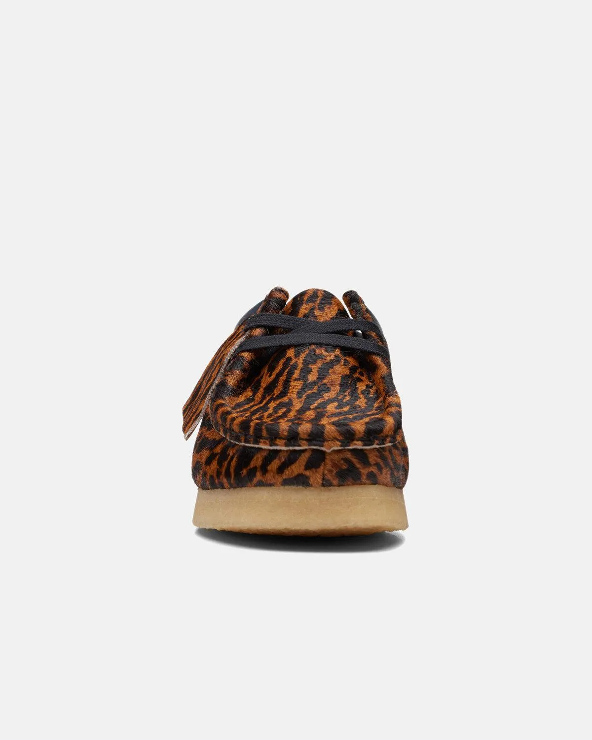 CLARKS ORIGINALS WOMENS WALLABEE SHOES TORTOISESHELL