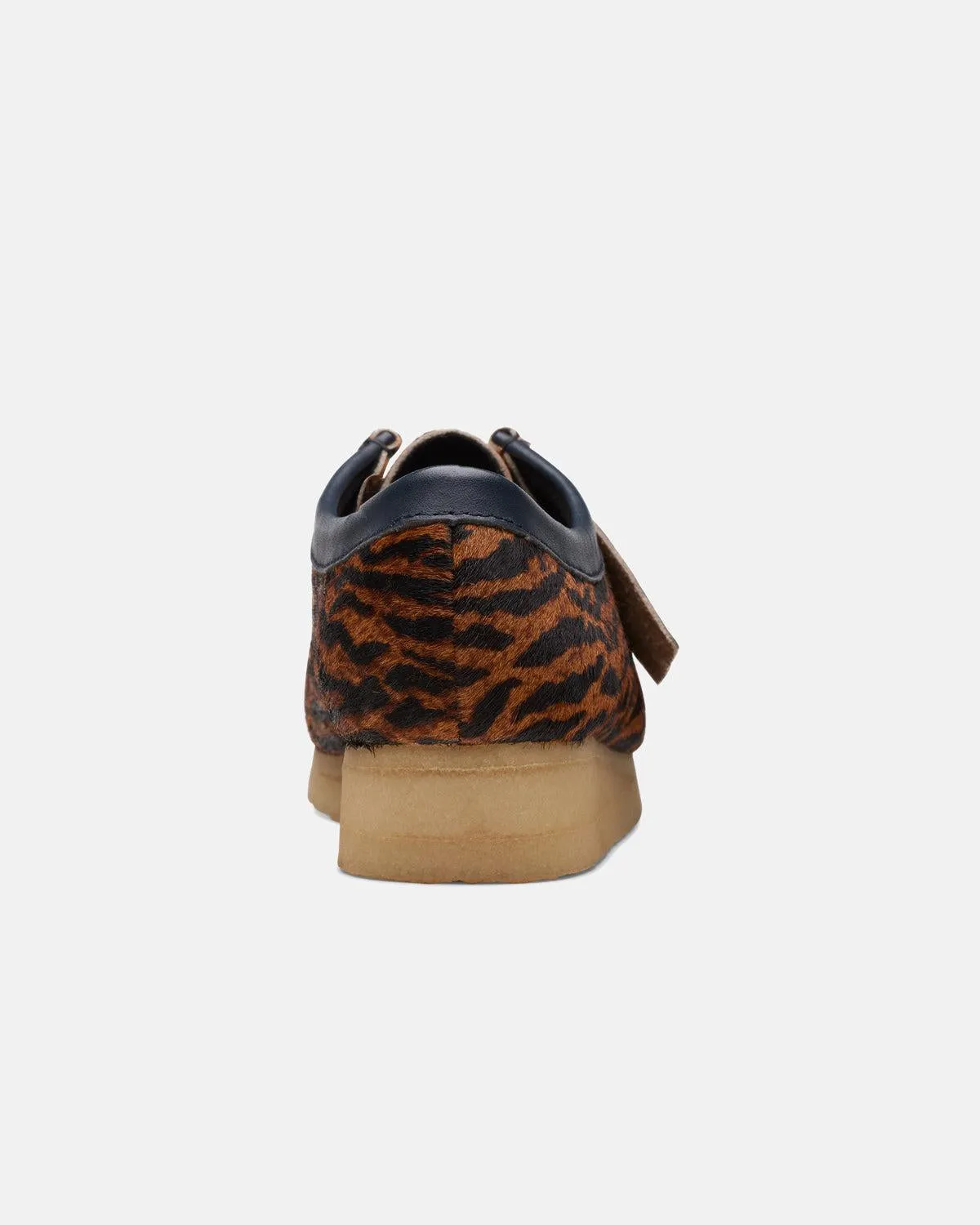 CLARKS ORIGINALS WOMENS WALLABEE SHOES TORTOISESHELL