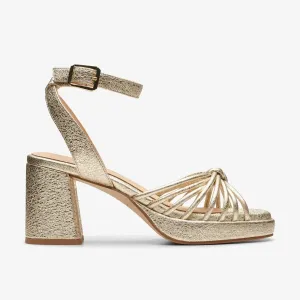 Clarks Women's Ritzy75 Faye Champagne 26176328
