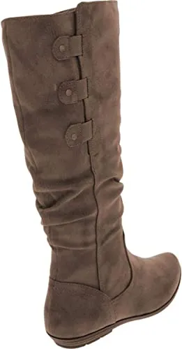 CLIFFS BY WHITE MOUNTAIN Womens Felisa Closed Toe, Brown/Smooth, Size 6.0