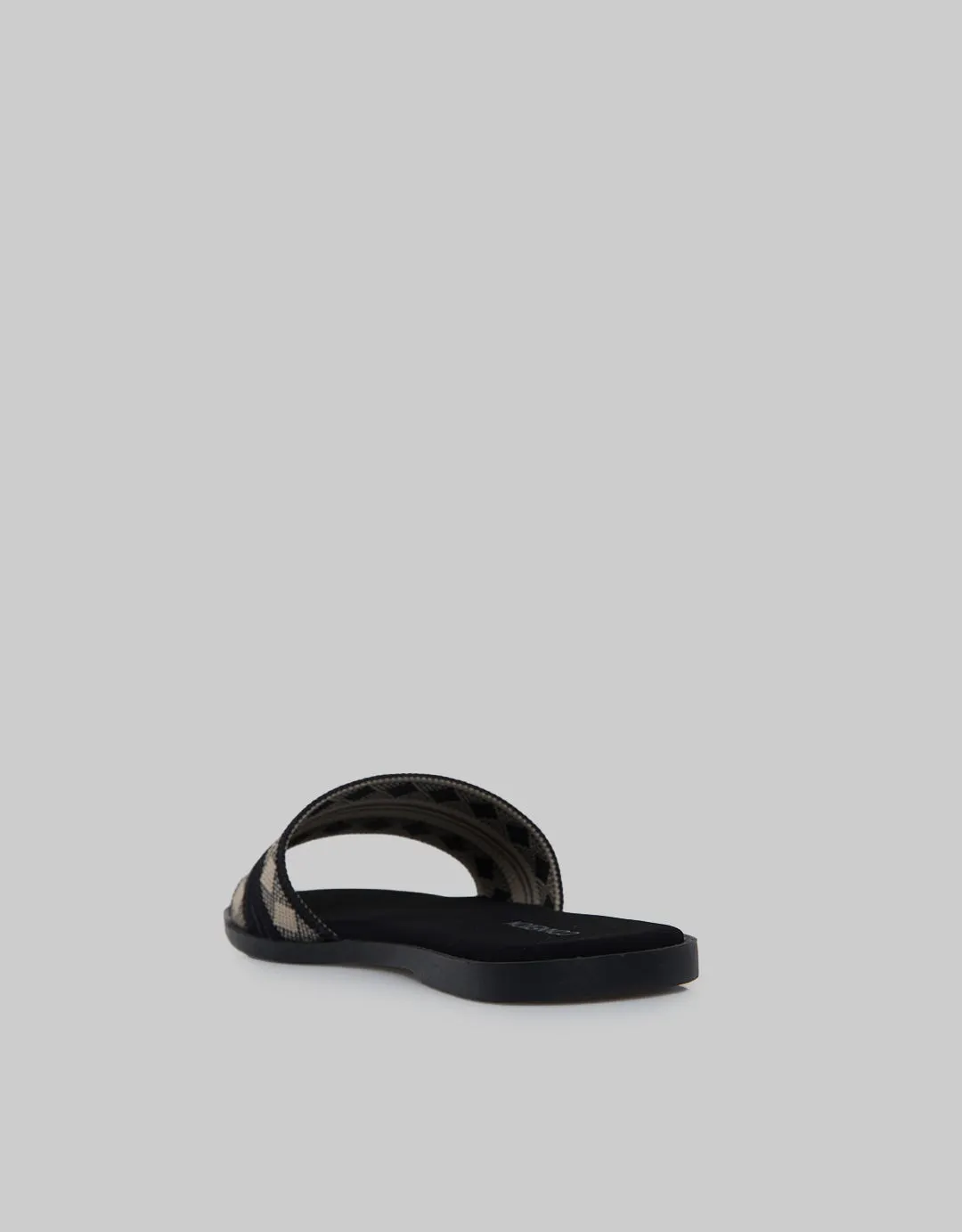 Connexion Slipper Sandals Motif Stripe