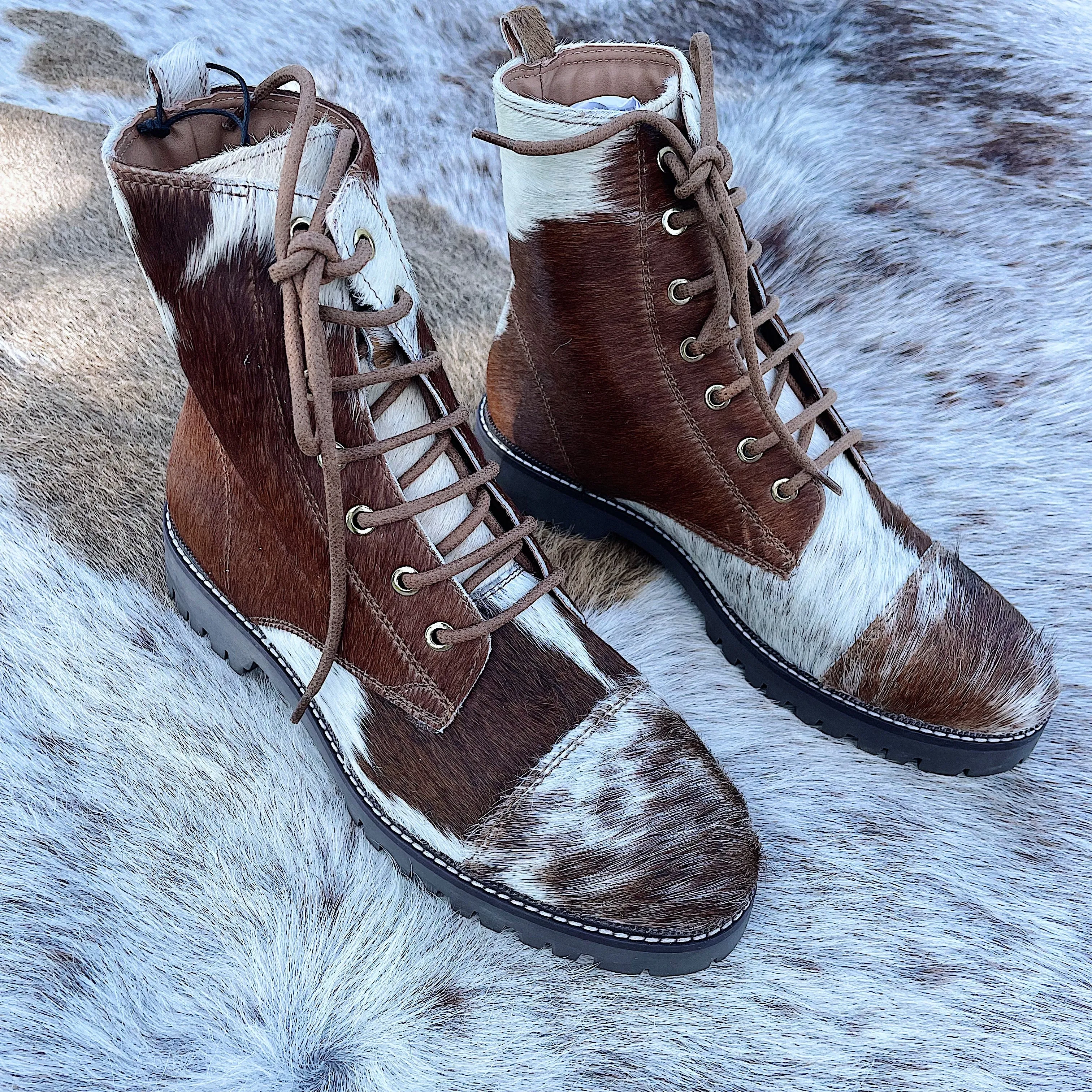 Cowhide Boots