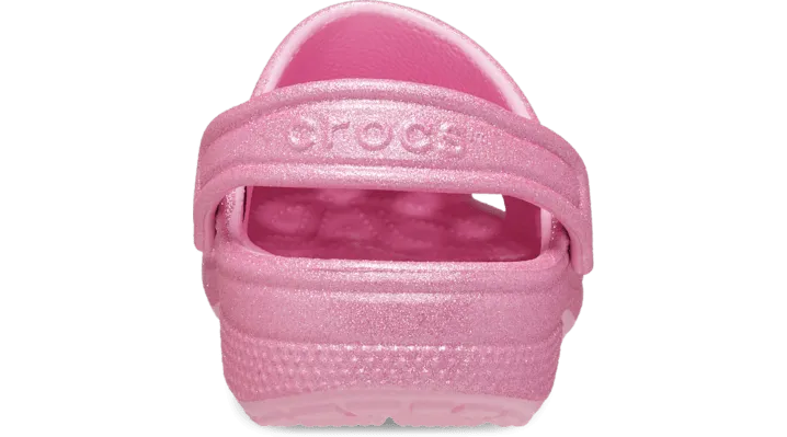 Crocs Kids Classic Clog Pink Tweed Glitter
