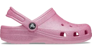 Crocs Kids Classic Clog Pink Tweed Glitter