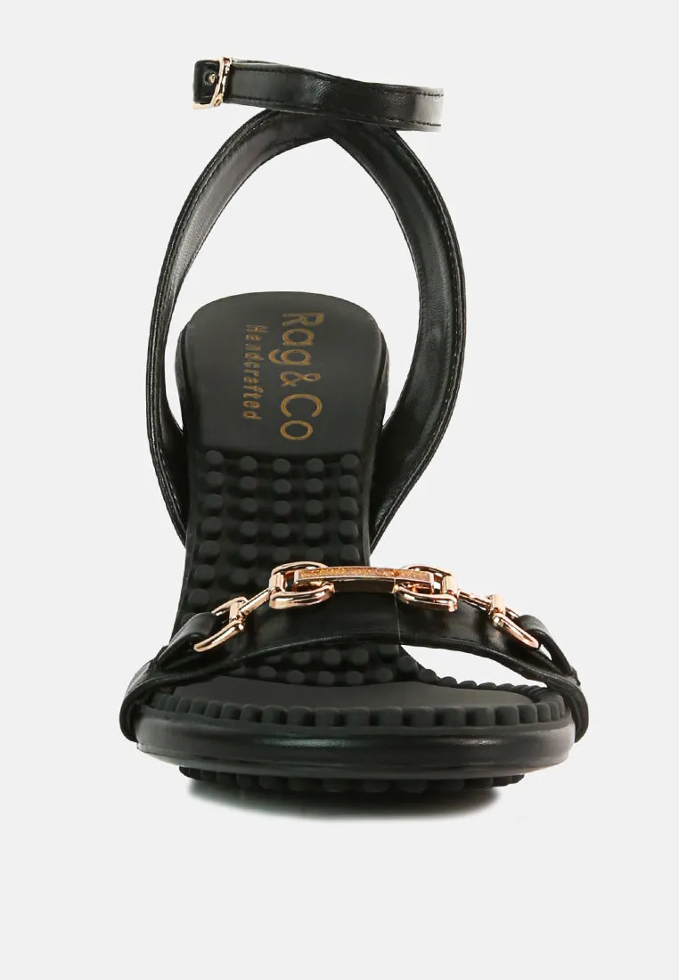 Daenerys Mid Heeled Sandals By Ruw