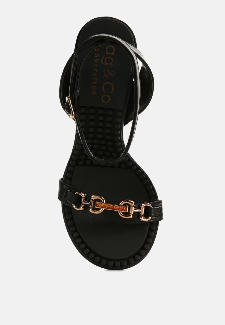 Daenerys Mid Heeled Sandals By Ruw