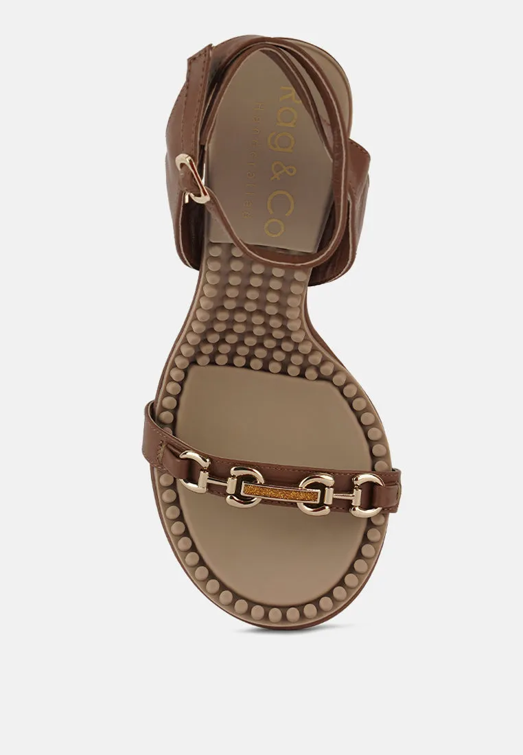 Daenerys Mid Heeled Sandals By Ruw