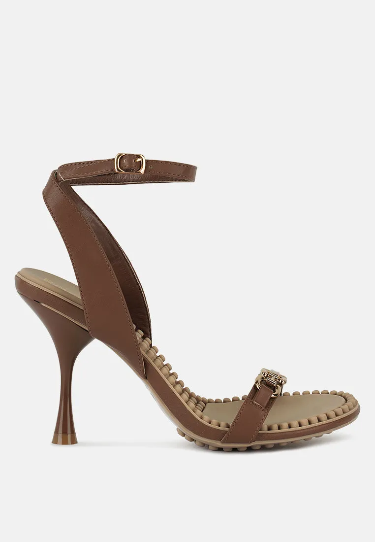 Daenerys Mid Heeled Sandals By Ruw